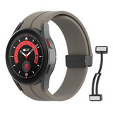 Malla Para Samsung Galaxy Watch 6/5/4 40-44mm/5pro 45mm Gris