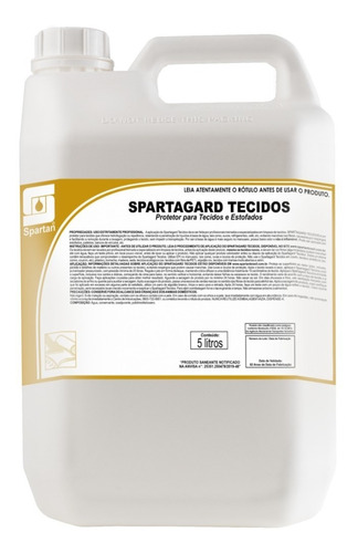  Spartagard 5l Impermeabilizante De Tecidos, Sofá, Estofados