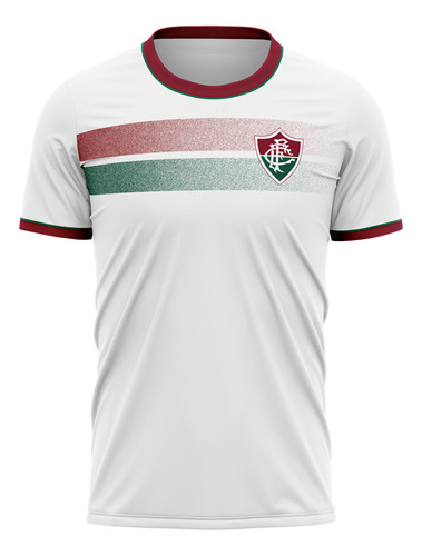 Camiseta Braziline Path Fluminense Masculino - Branco