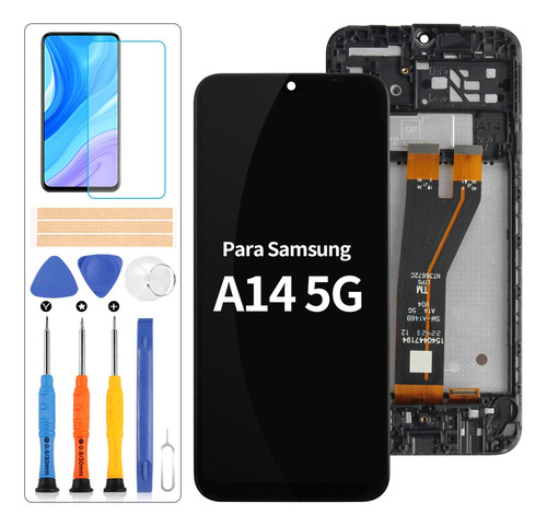 Para Samsung A14 5g Sm-a146b Pantalla Táctil Lcd Con Marco