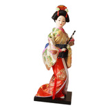 Muñecas De Kimono Geisha Japonesa Oriental Antigua