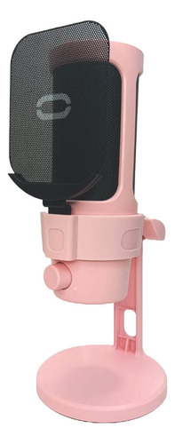 Microfone De Mesa Gamer Condensador Com Luz Led Rgb Original