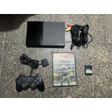 Playstation Ps2 Slim Con God Of War 2 Y Memory Card