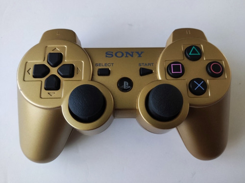 Control Ps3 Inalambrico Gold Sony Playstation 3 Dualshock