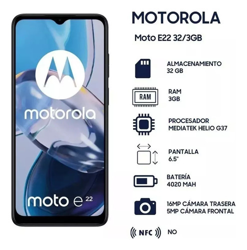 Motorola E22 64 G