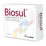 Biosul Colageno Nativo 40mg X30cap