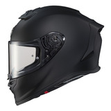 Casco Scorpion Exo R1 Air Solid Negro Mate Para Moto 