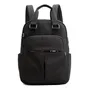 Mochila Con 5 Bolsillos Impermeable Ionify Urbana Air Con Puerto Usb Color Negro Liso