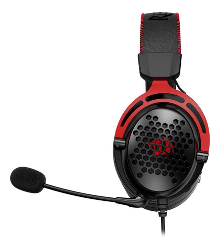 Headset Gamer Redragon Diomedes H388 Preto Usb  Surround 7.1