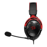 Headset Gamer Redragon Diomedes H388 Preto Usb Surround 7.1