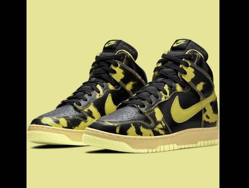 Nike Dunk High Yellow Acid 42