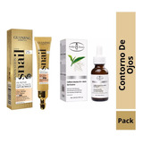 Pack Anti - Ojeras (serum Café + Crema Colágeno Caracol)