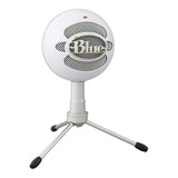 Microfono Pc Blue Snowball Ice Usb Condenser Blanco Mexx 2