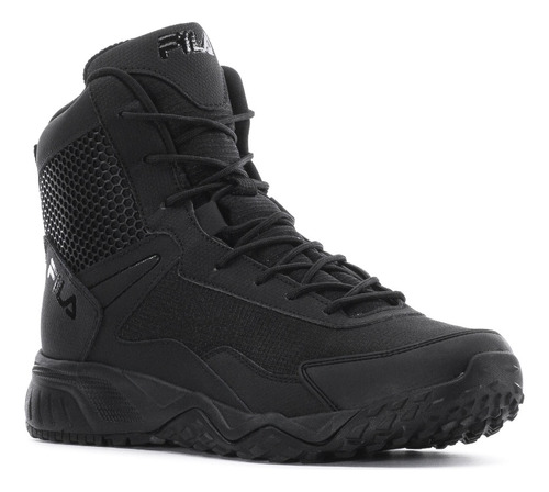 Botas Tácticas Negras Fila Hombre, Tipo Under Armour Y 5.11