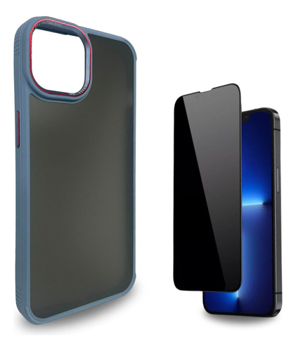 Kit Capa Capinha Case Premium P/ iPhone 11/12 Pro + Película