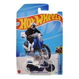 Hot Wheels Honda Súper Cub Custon Motoneta Azul 160/250