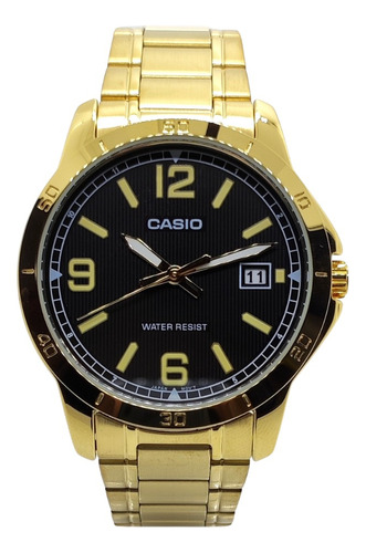 Reloj Casio Caballero Original Mtp-v004g-1b