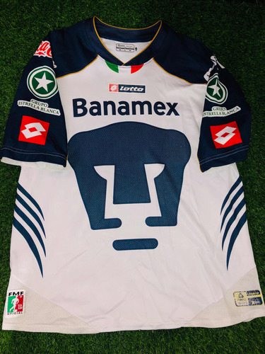 Jersey Pumas Unam 4 Veron Local Talla L Lotto Visita