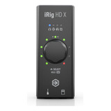 Ik Multimedia Irig Hd X Interfaz De Audio Para Guitarra: Gra