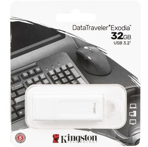 Pendrive Kingston 32 Gb Datatraveler Exodia Usb 3.2 Original