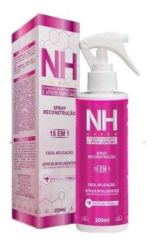 Spray Reconstrução Capilar Protetor Termico Nh New Hair Orig