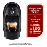 Cafeteira Espresso Luna Preta Automática 3 Corações 220v