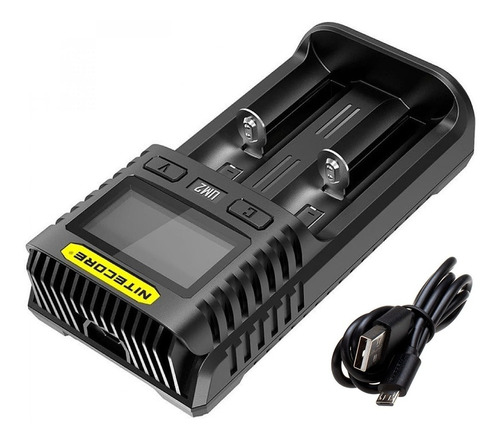 Cargador Um2 Usb Nitecore 2 Slots Display De Estado