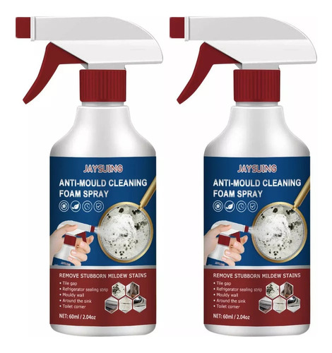 . 2 × Spray Antimoho, Moho Cleaner, Antimoho W23 1