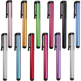 12 Pack Universal Capacitive Stylus Pen   Multicolor To...