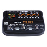 Nux Mg 200 Pedal Procesador Multiefectos Guitarra Eléctrica