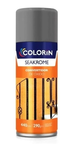 Pintura Aerosol Seakrome Convertidor Óxido  440 Cc Colorín 