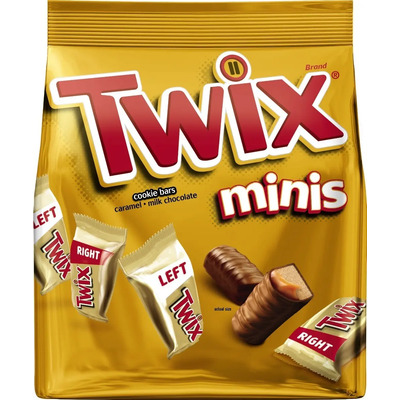 Twix Chocolate Minis Original Importado 275grs Americano | MercadoLibre