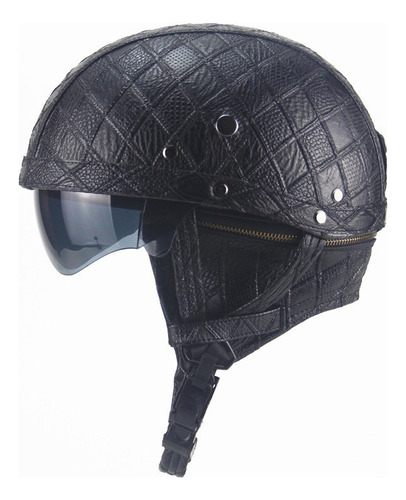 Casco Harley Davidson Covert Negro Mate Chopper