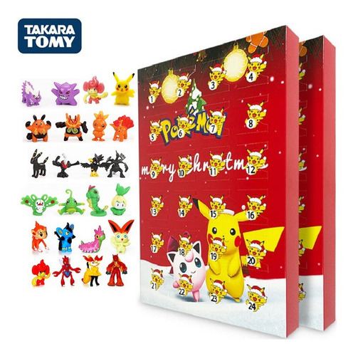 Pokémon Caja Calendario De Consejos De Navidad Para Niños
