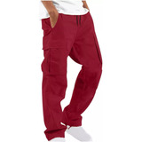 Pantalones Cargo Para Exteriores Z Corte Recto Para Hombre