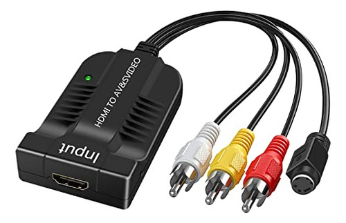 Adaptador Av 3rca A Hdmi 1080p - Pal/ntsc - Microcable