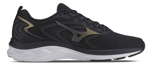 Tênis Mizuno Space 4 Masculino- Preto-branco