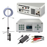 Transmissor Para Rádio  Fm 25watts Kit  Antena Plano Terra 