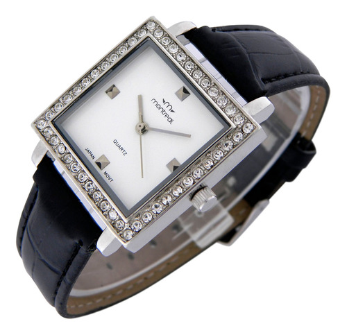 Reloj Montreal Mujer Ml262 Strass  Envío Gratis T. Oficial