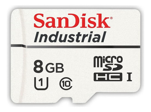 Tarjeta De Memoria Sandisk Industrial Mlc 8gb + Adaptador...