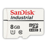 Tarjeta De Memoria Sandisk Industrial Mlc 8gb + Adaptador...
