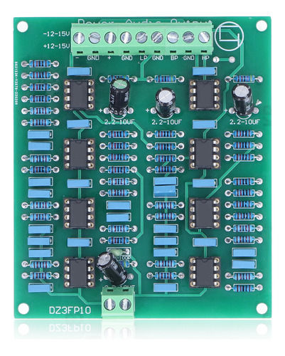 Módulo De Preamplificador: Preamplificador, 3 Canales, Ne553