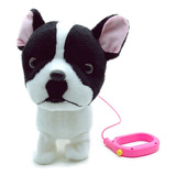 Walking Plush Animated Puppy French Bulldog Animal De P...