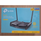 Router Tp-link Tl-wr841hp Negro 110v/220v (usado 1 Semana)