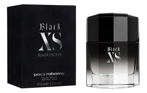 Perfume Paco Rabanne Black Xs Importado Hombre 100 Ml