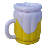 Vaso De Bebida Portátil Inflable De Pvc En Cerveza Al Aire L