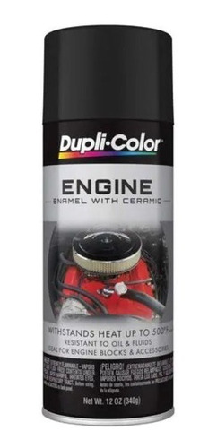 Pintura Alta Temperatura Color Negro Motor Caliper Mofle