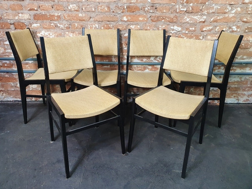  Cadeiras Vintage Cimo Caviuna 