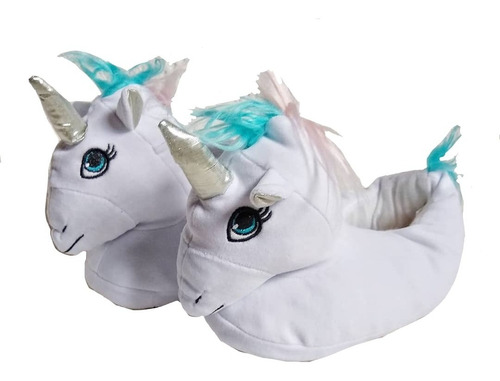 Pantuflas Animadas, Pantuflas Unicornio Blanco