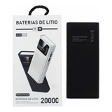 Batería Portátil 20000 Mah Indicador De Carga Y Linterna